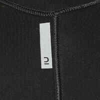 Trumpas kostiumas nardymui „SCD“, 5,5 mm storio, juodos spalvos