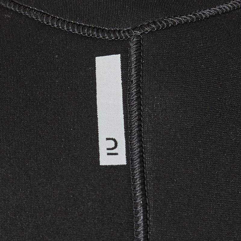 Búvárruha SCD, légzőkészülékes búvárkodáshoz, 5,5 mm, fekete