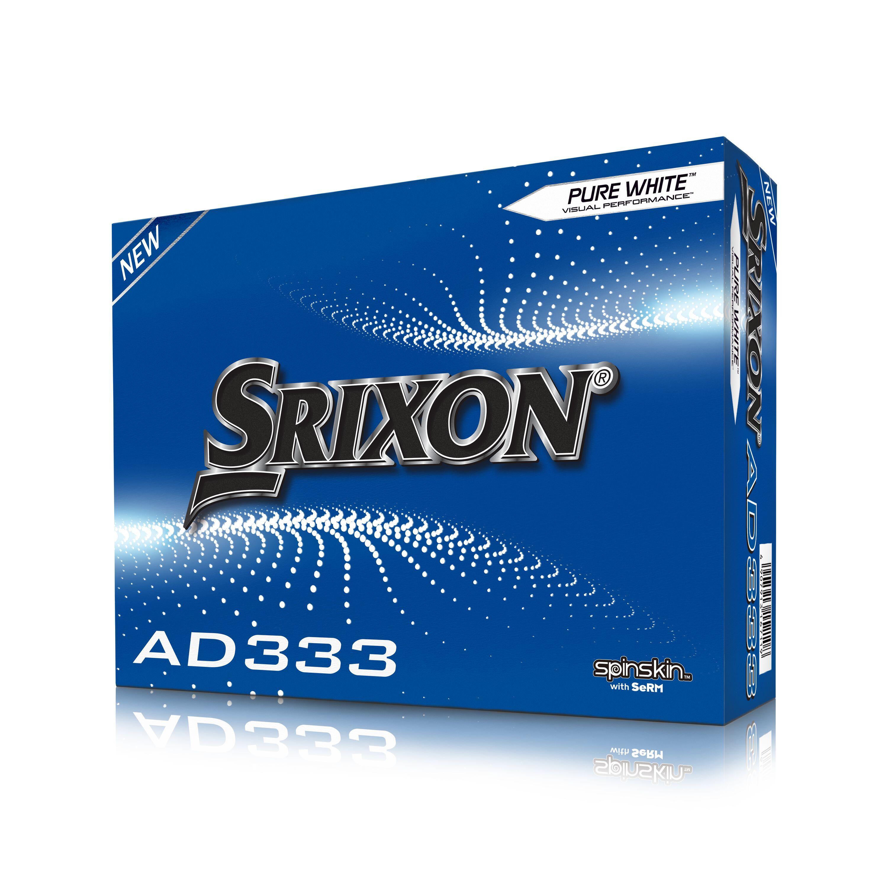 SRIXON GOLF BALLS X12 - SRIXON AD333 WHITE