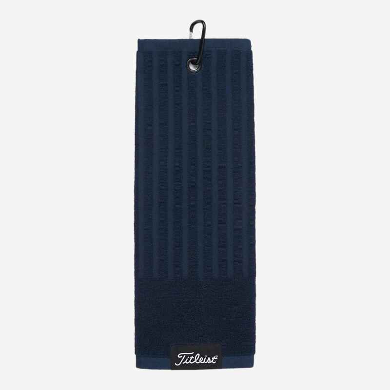 Golfhandtuch Titleist Trifold marineblau 