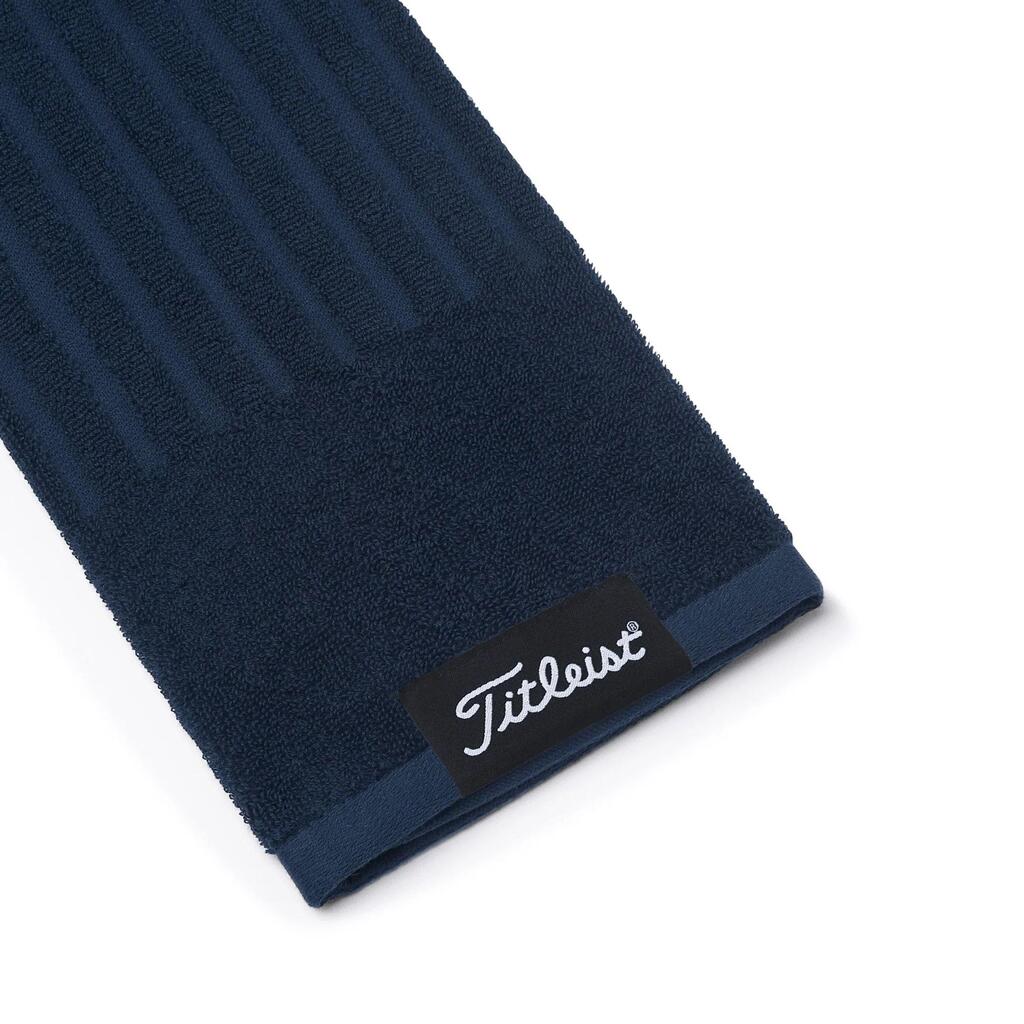 Golfhandtuch Titleist Trifold marineblau 