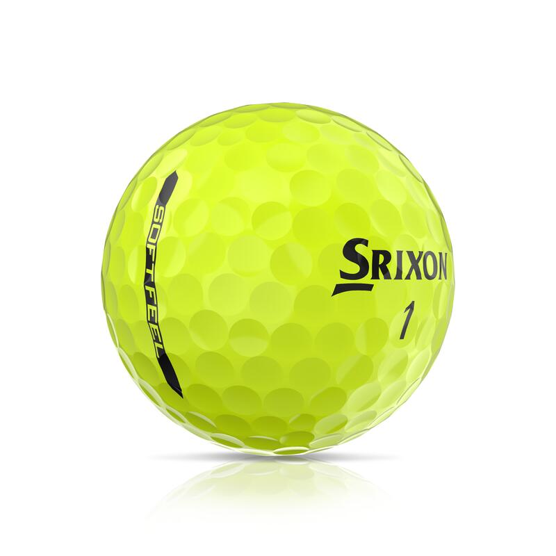 BOLA GOLF X12 - SRIXON SOFT FEEL AMARILLO