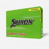 Balles golf x12 - SRIXON Soft feel jaune