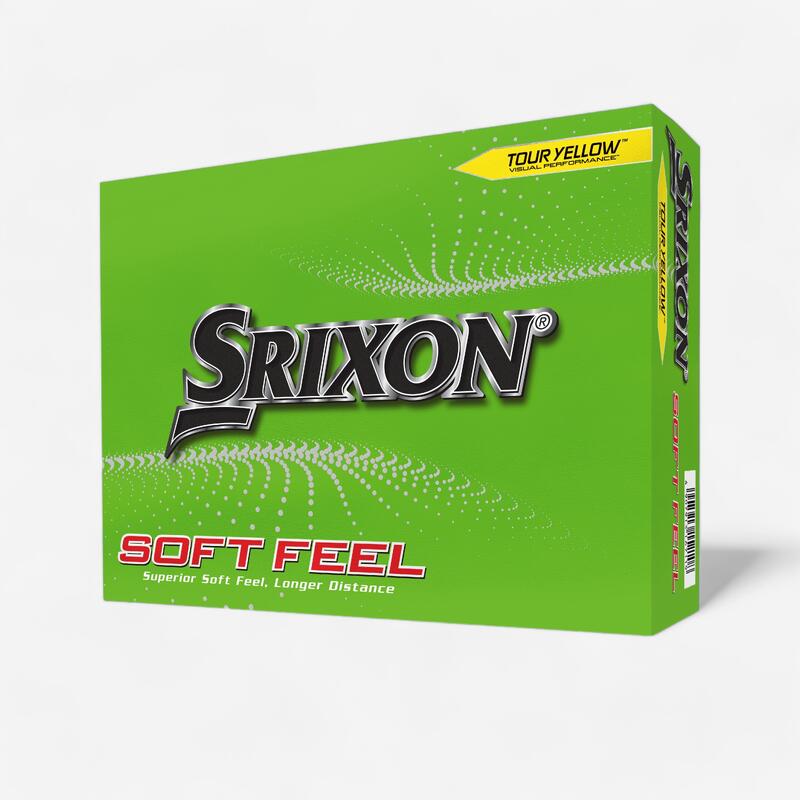 BOLA GOLF X12 - SRIXON SOFT FEEL AMARILLO