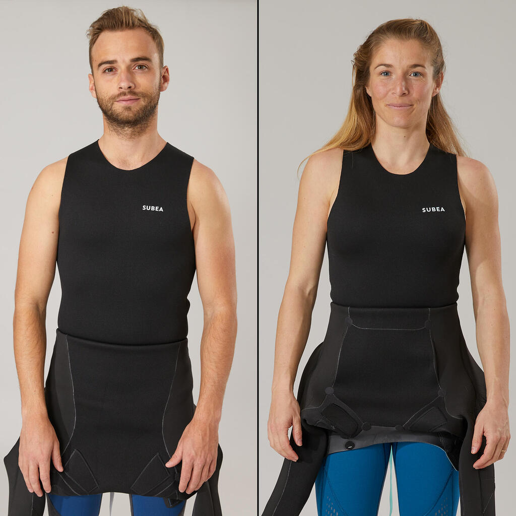 POLERA NEOPRENO SIN MANGAS BUCEO SCD 2 MM