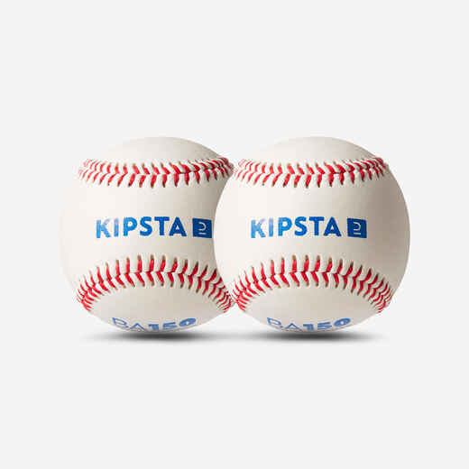 
      Pelota de béisbol X 2 pelotas Kipsta BA150 blanco
  