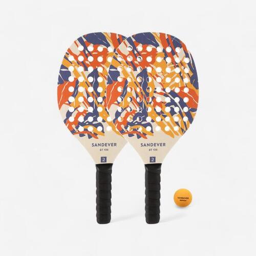 Set raquettes Beach Tennis Experience ORANGE