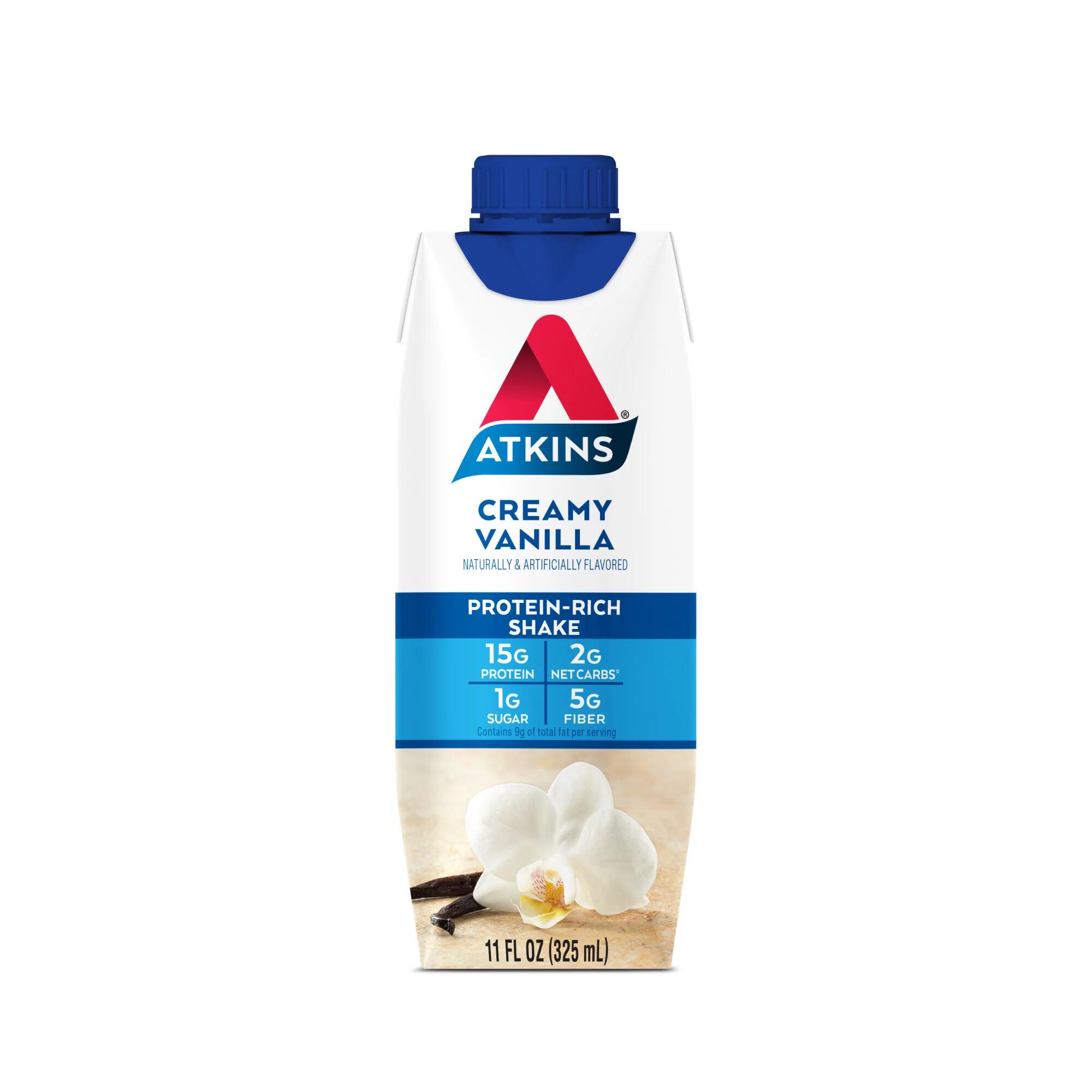 Atkins Protein Shake Creamy Vanilla 325ml
