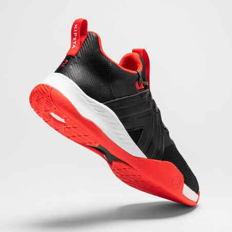 Handball Shoes H500 Faster - Black/Red
