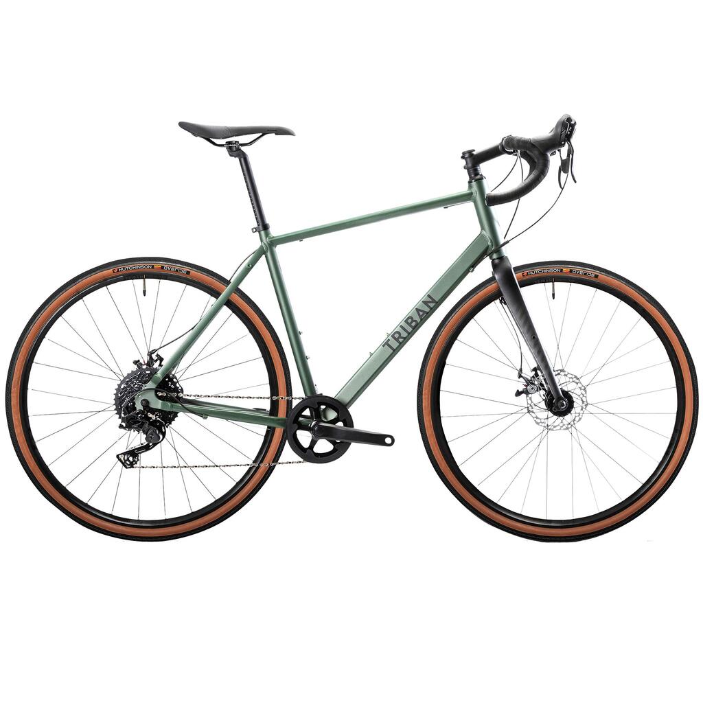 Rennrad Gravelbike Triban GRVL 120 Herren