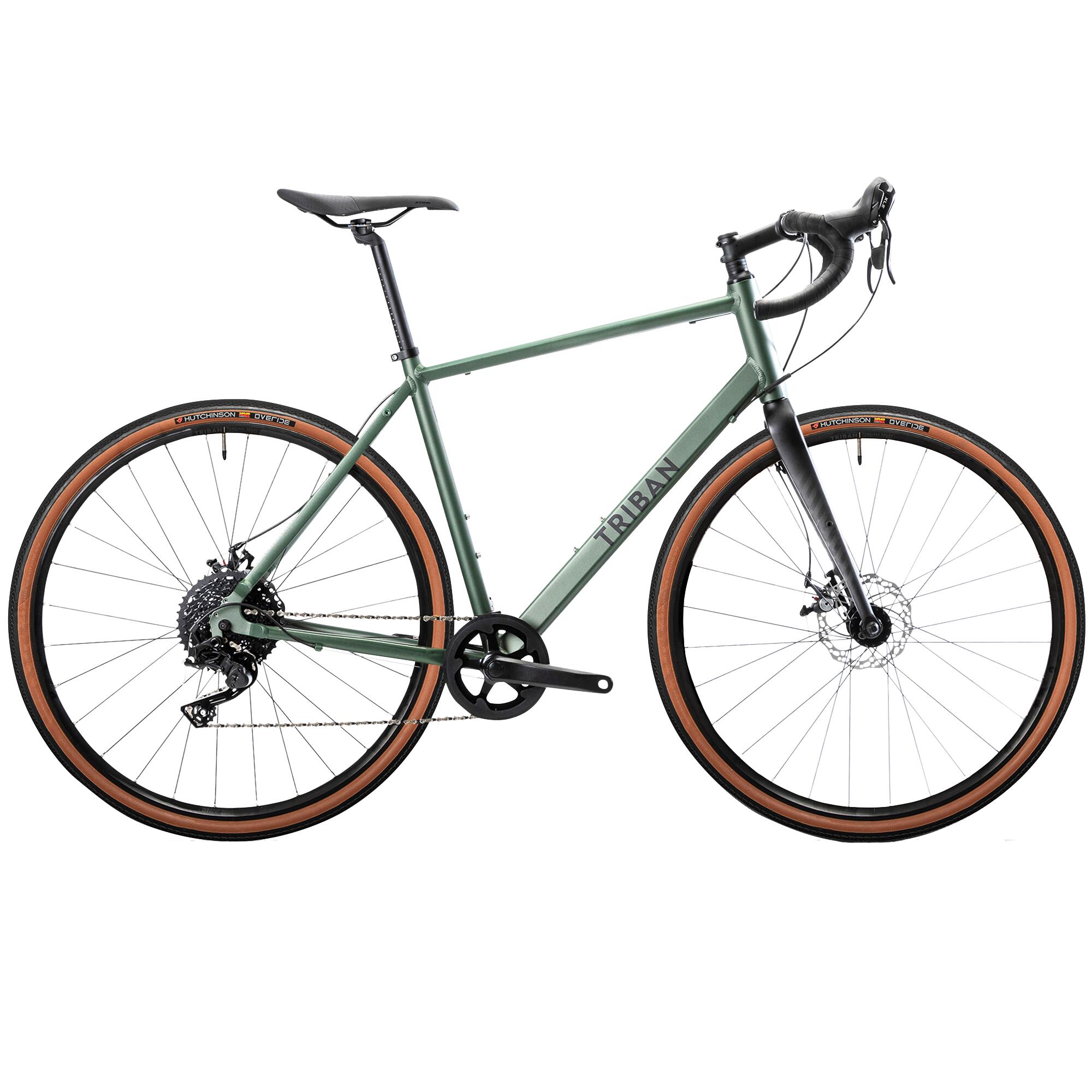 Rennrad Gravelbike Triban GRVL 120 Herren 15/17