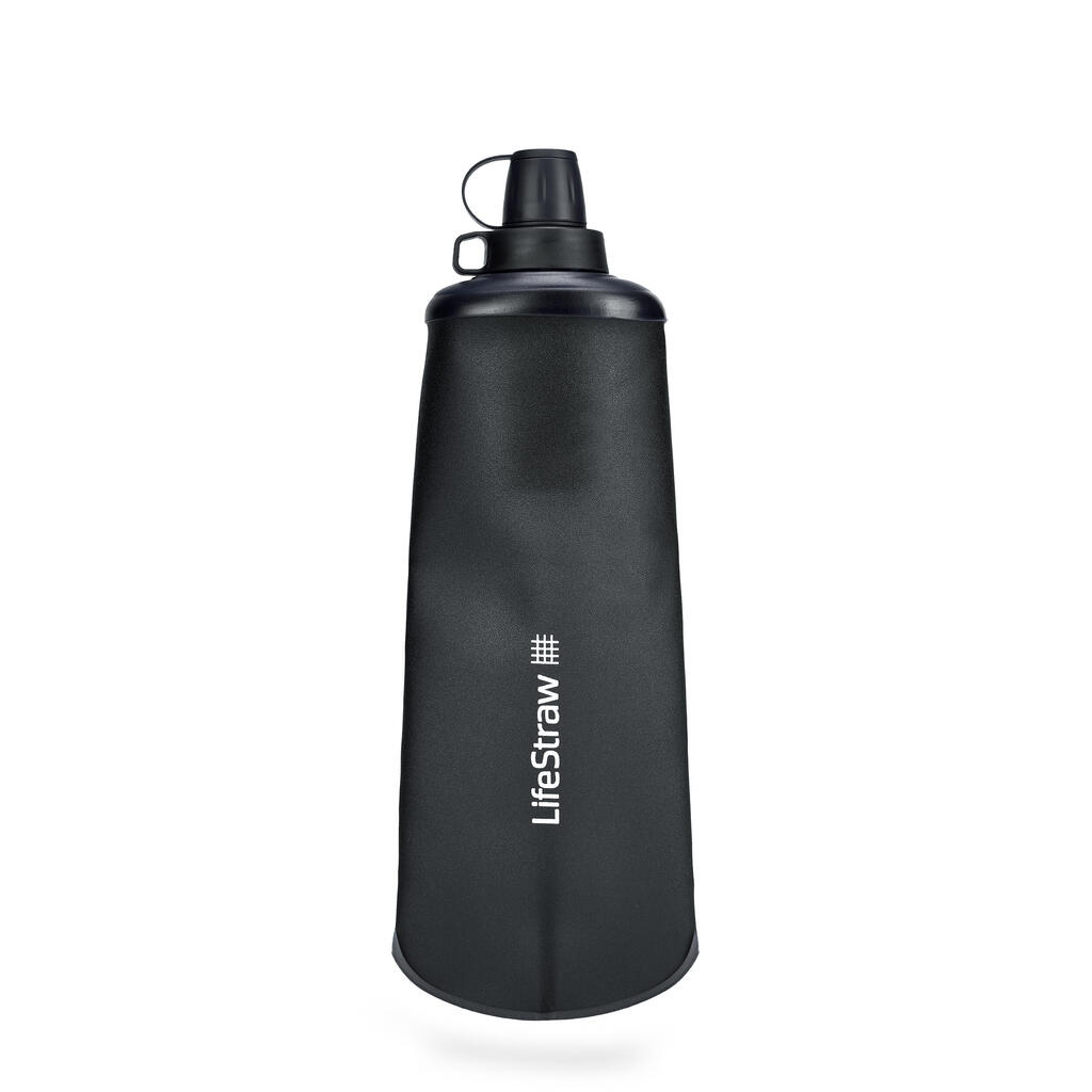 Trinkflasche weich mit Filter Trekking 1 Liter - LifeStraw 