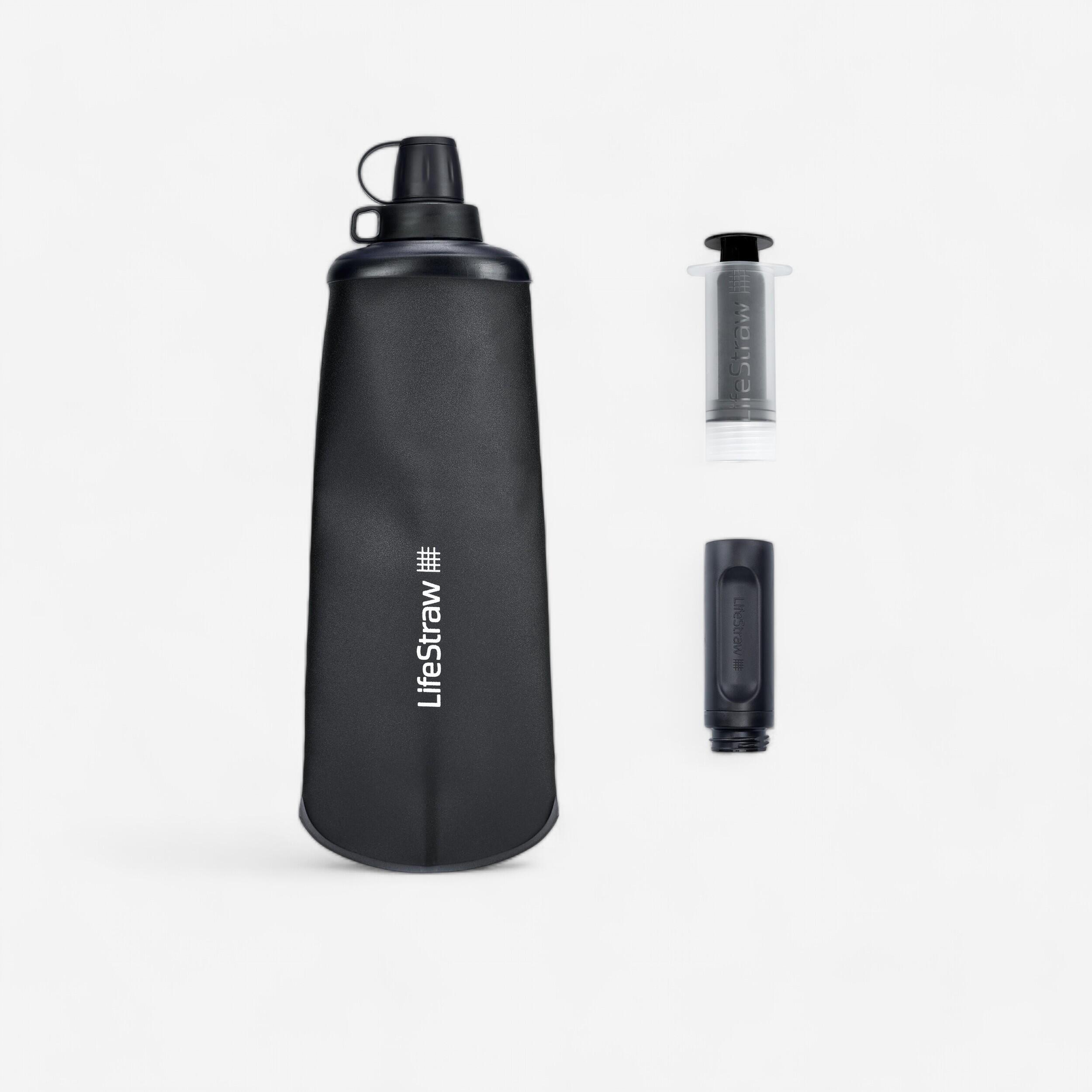 LIFESTRAW Soft drinkfles met filter voor trekking Lifestraw 1 liter
