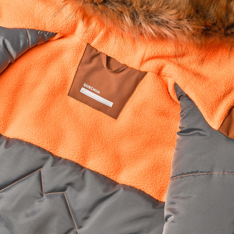 Winterjacke Kinder Gr.122–170 warm bis -6,5 °C wasserdicht Winterwandern - SH100