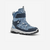 Chaussures chaudes imperméables de randonnée - SH500 MTN scratch - enfant 24-34