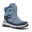 Warme waterdichte wandelschoenen kinderen SH500 MTN veters maat 35-38