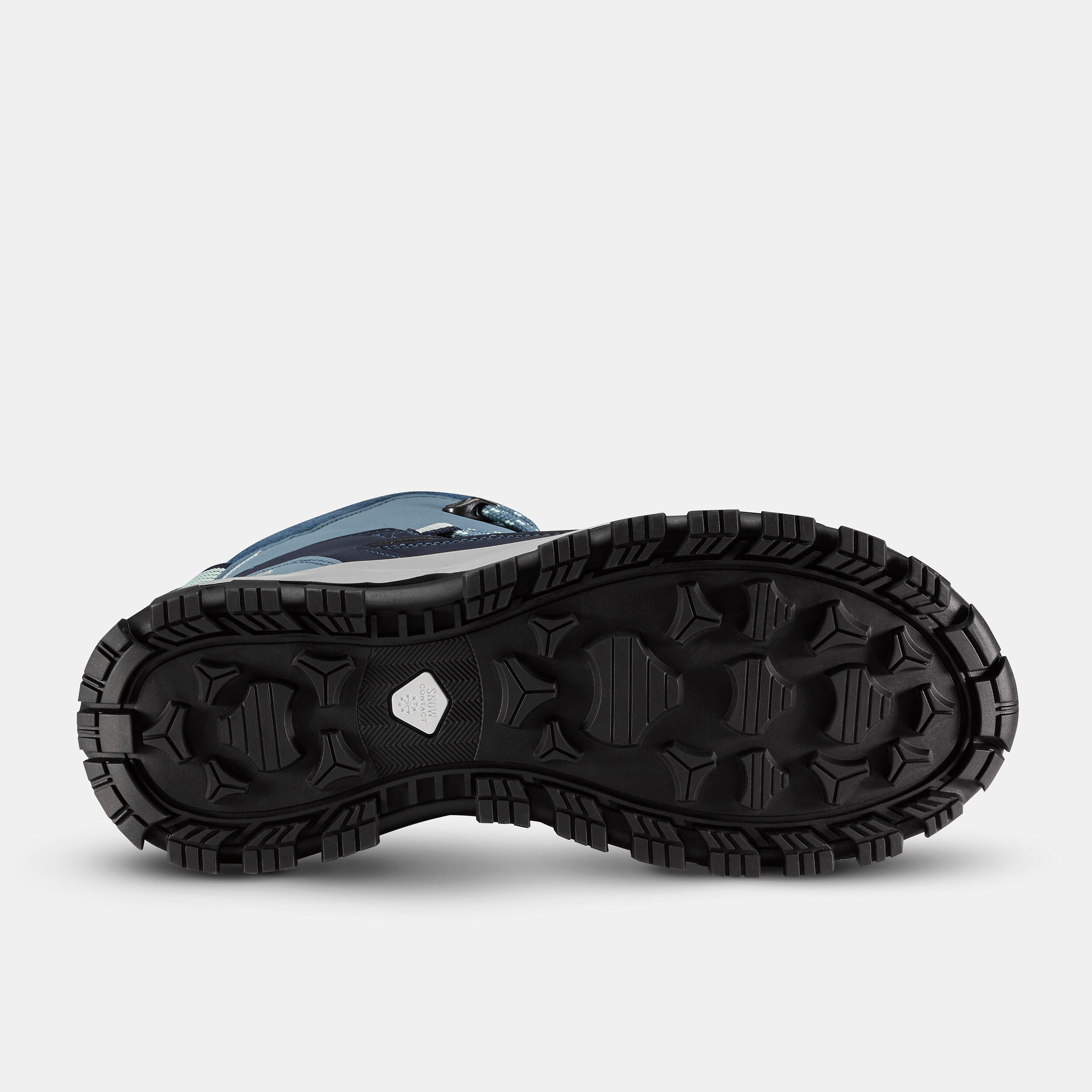 Chaussures chaudes et imperméables de randonnée - SH500 MTN lacet - enfant 35-38 3/5