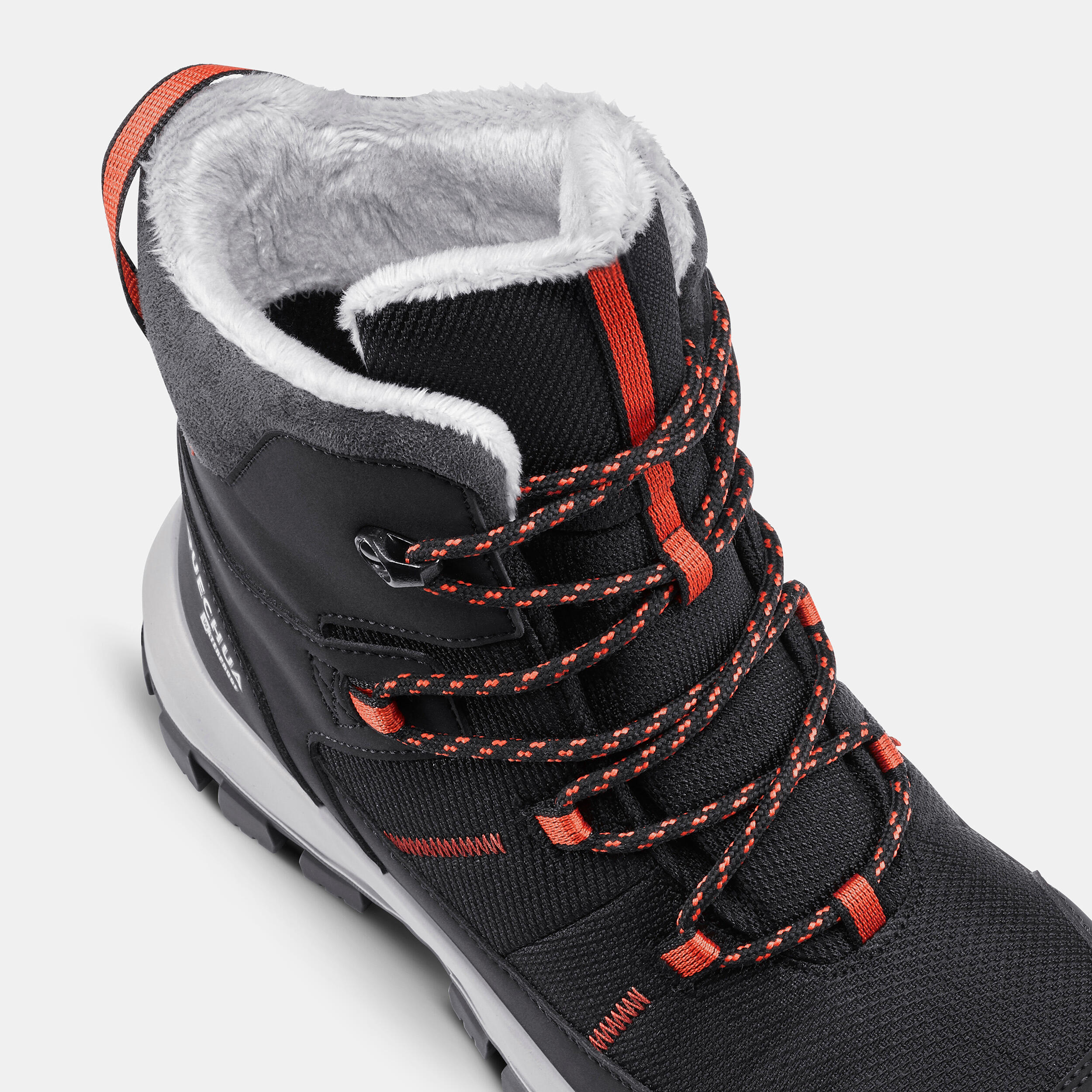 Chaussures De Sport Enfants - Doublées Chaudes Pour Hiver, Antidérapantes, Semelle Souple, Pour Course Et Jeu