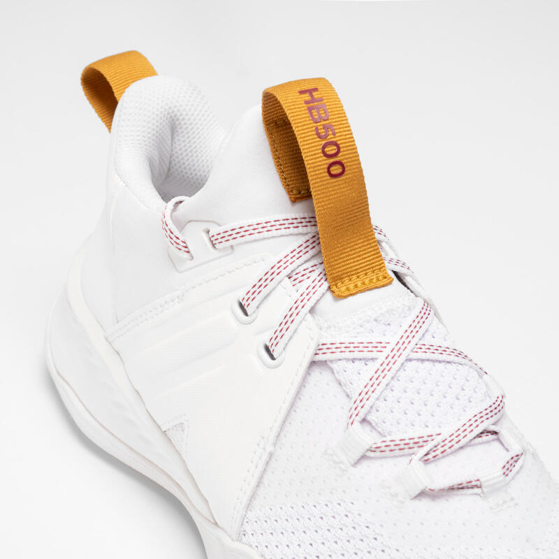 Chaussures de handball H500 FASTER blanc