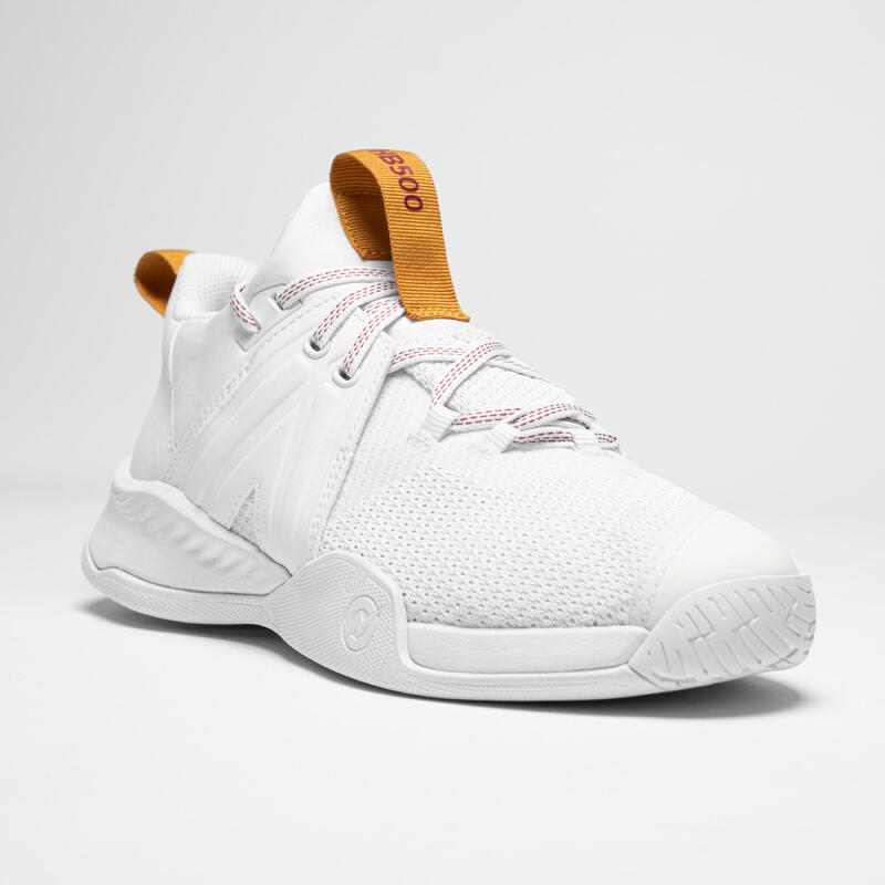 Chaussures de handball H500 FASTER blanc
