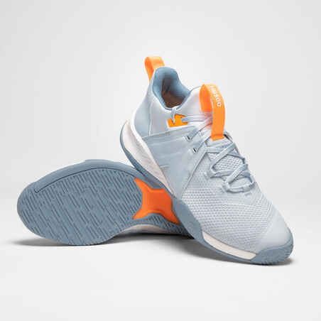 Handball Shoes H500 Faster - Grey/Orange