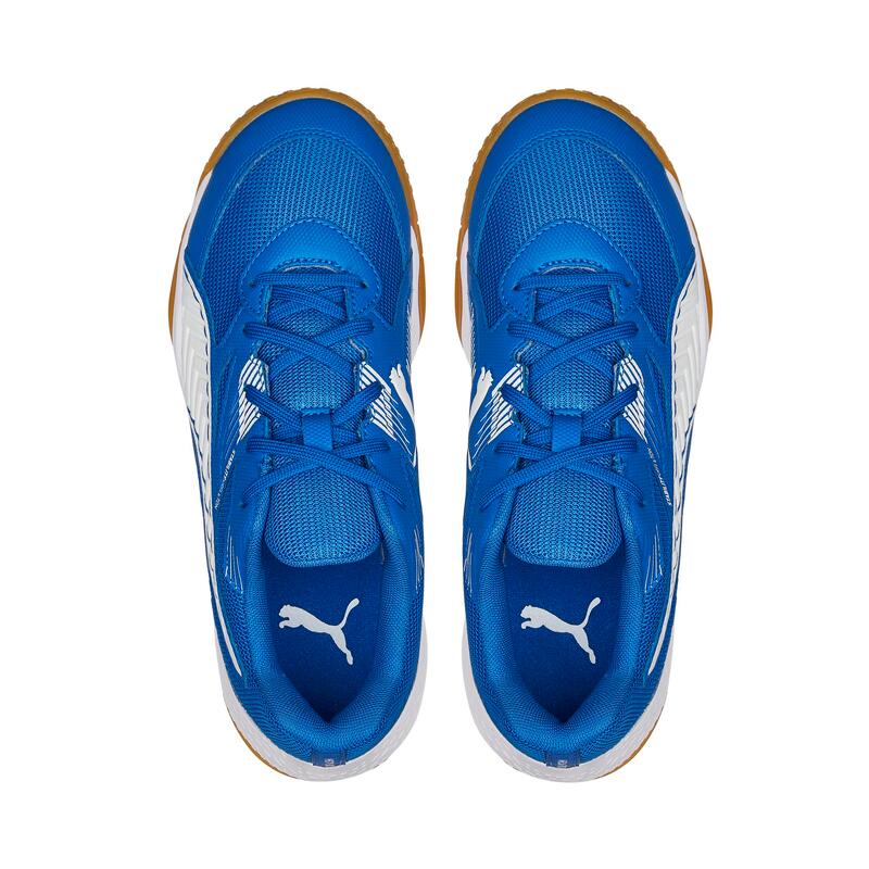 Zapatillas de balonmano para niños PUMA Solarflash Azul/Blanco