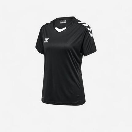 T-SHIRT HANDBALL FEMME HUMMEL CORE XK NOIR