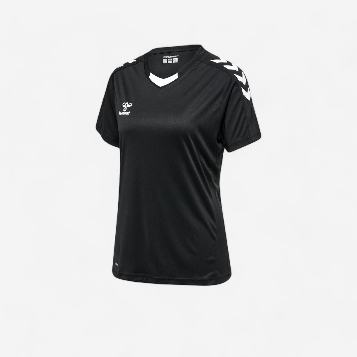 T-SHIRT HANDBALL FEMME HUMMEL CORE XK NOIR