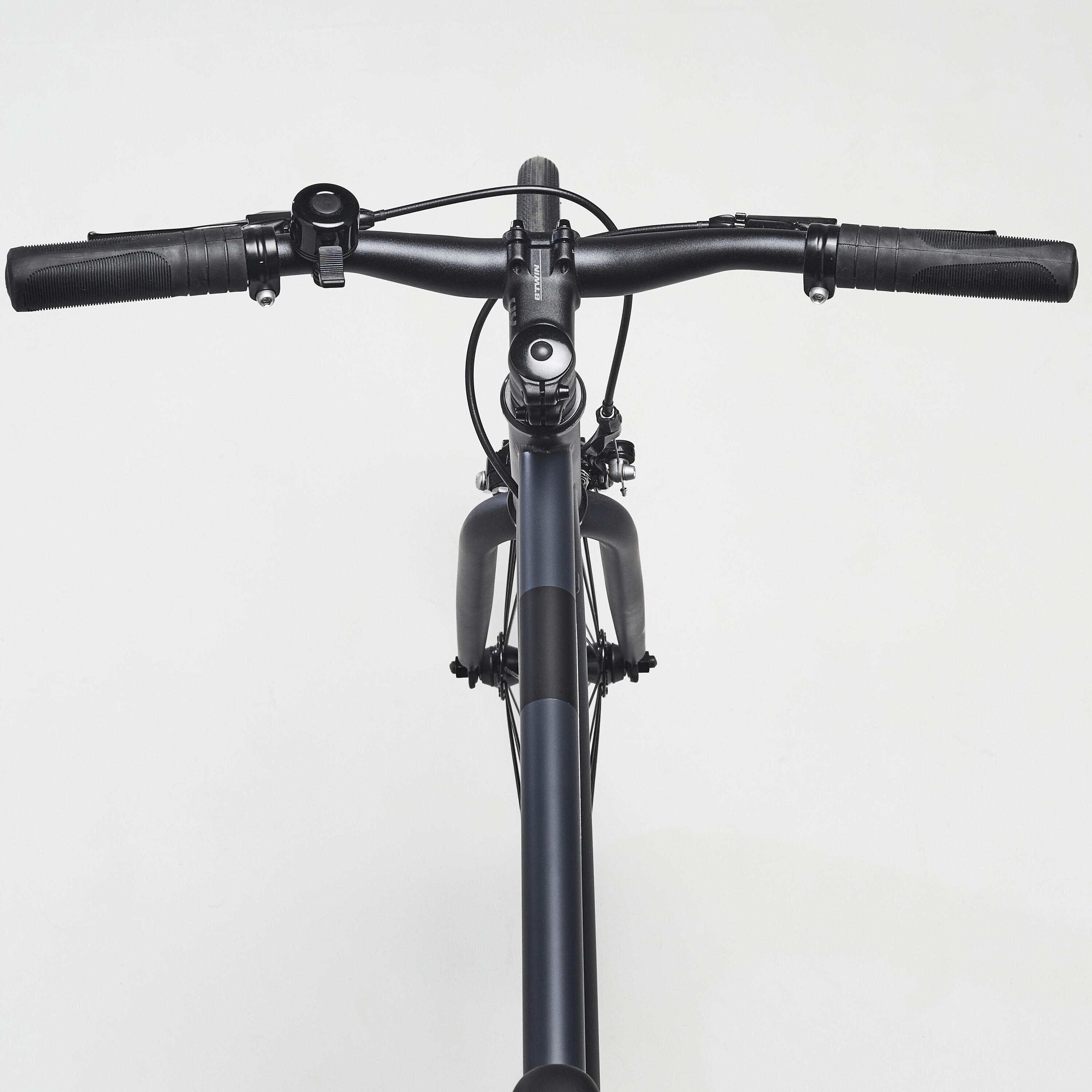 Single Speed City Bike 500 - Carbon Grey 8/8