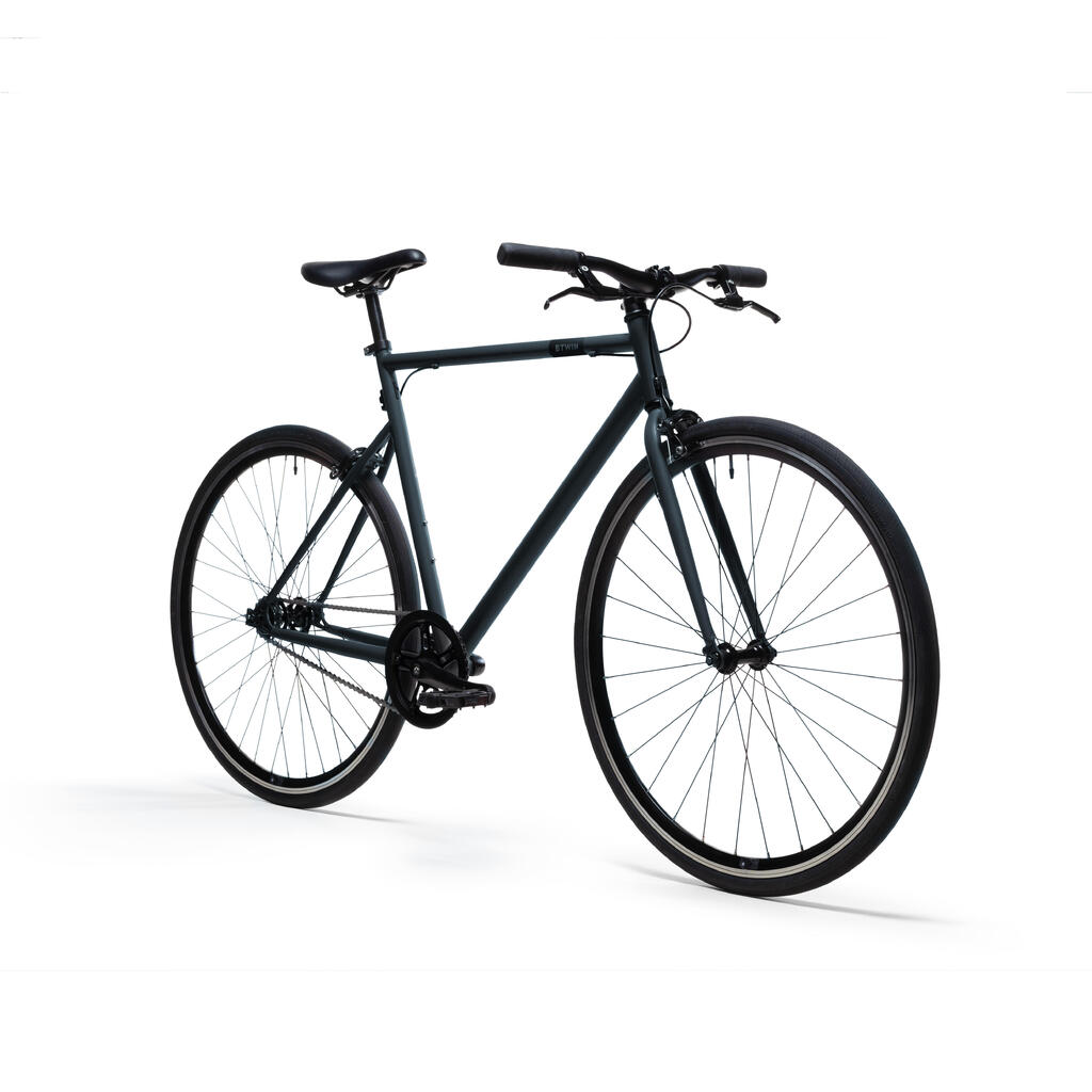 Single Speed City Bike 500 - Carbon Grey