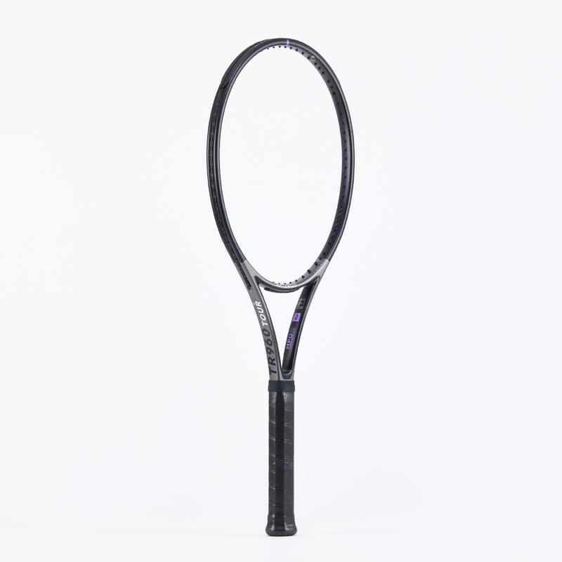 Tennisracket voor volwassenen TR960 Control Tour 16x19 grijs onbespannen