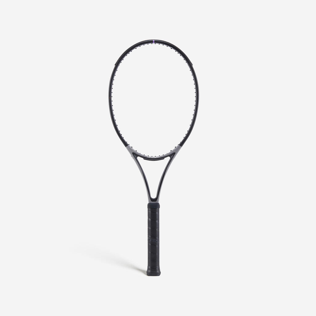 Adult Tennis Racket TR960 Control Tour 16x19 Unstrung - Black/Grey