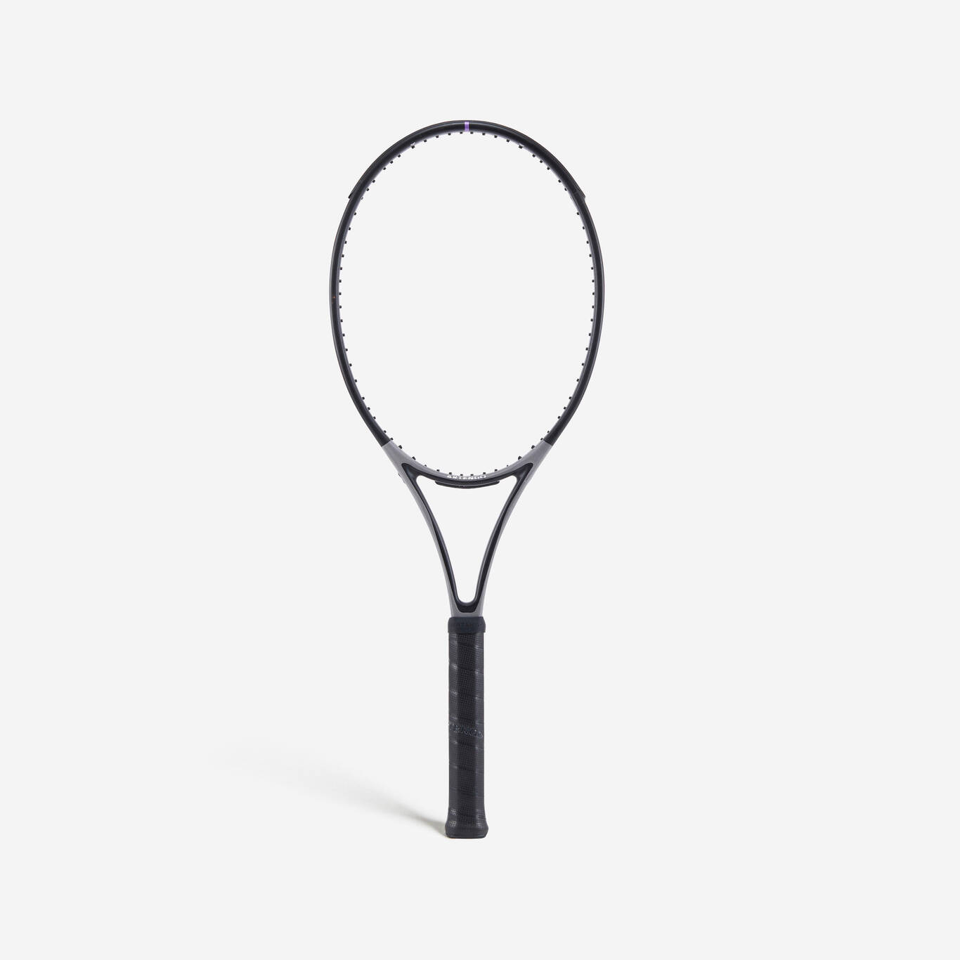 Raket Tenis Dewasa Control Tour TR960 16x19 Tanpa String - Abu-Abu