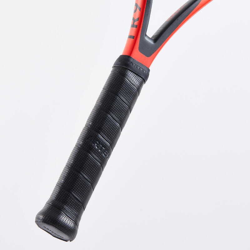 Raquette de tennis adulte - ARTENGO TR990 POWER PRO+ rallongée Rouge Noir 300g