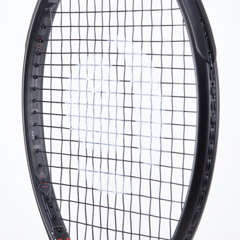 Tennisracket voor volwassenen TR990 Power Pro rood/zwart 300 g