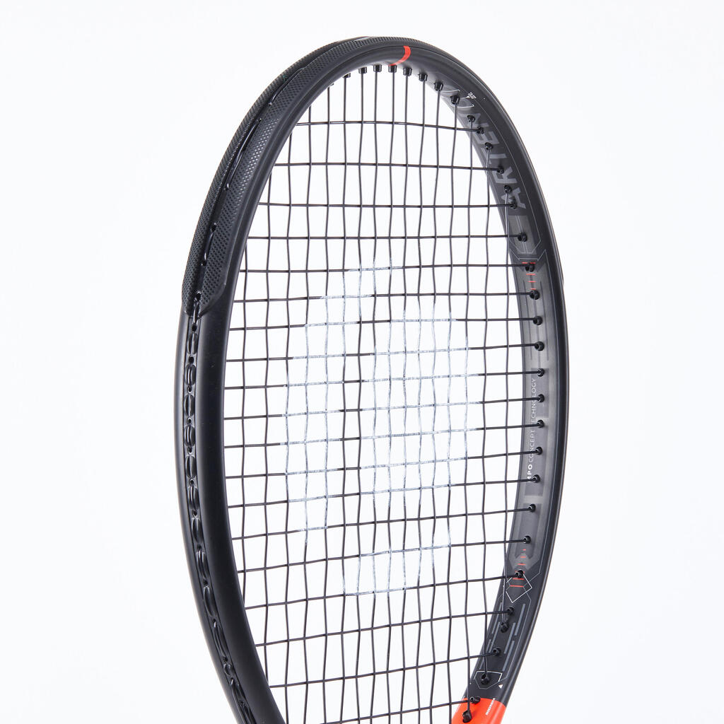 Reket za tenis Power Pro TR990 za odrasle 300 g - crveno/crni