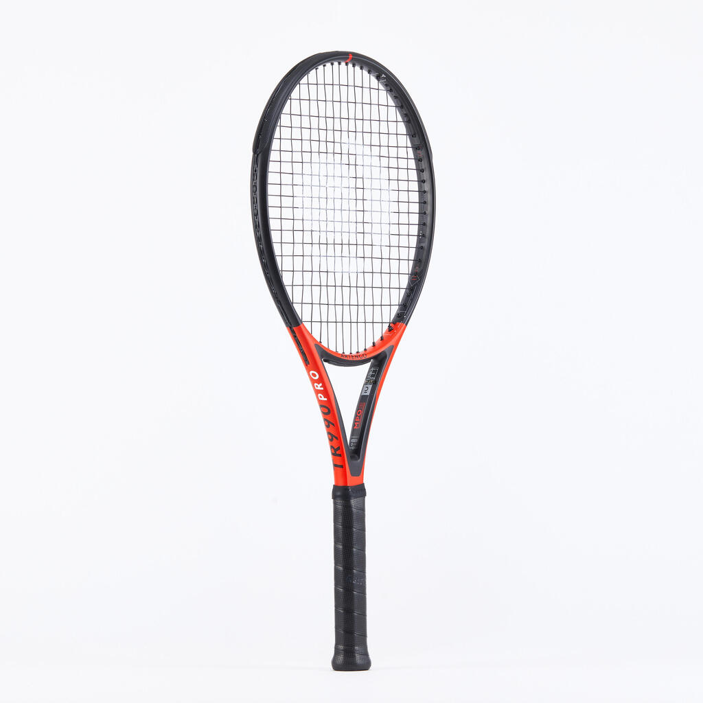 Raquette de tennis adulte - ARTENGO TR990 POWER PRO Rouge Noir 300g