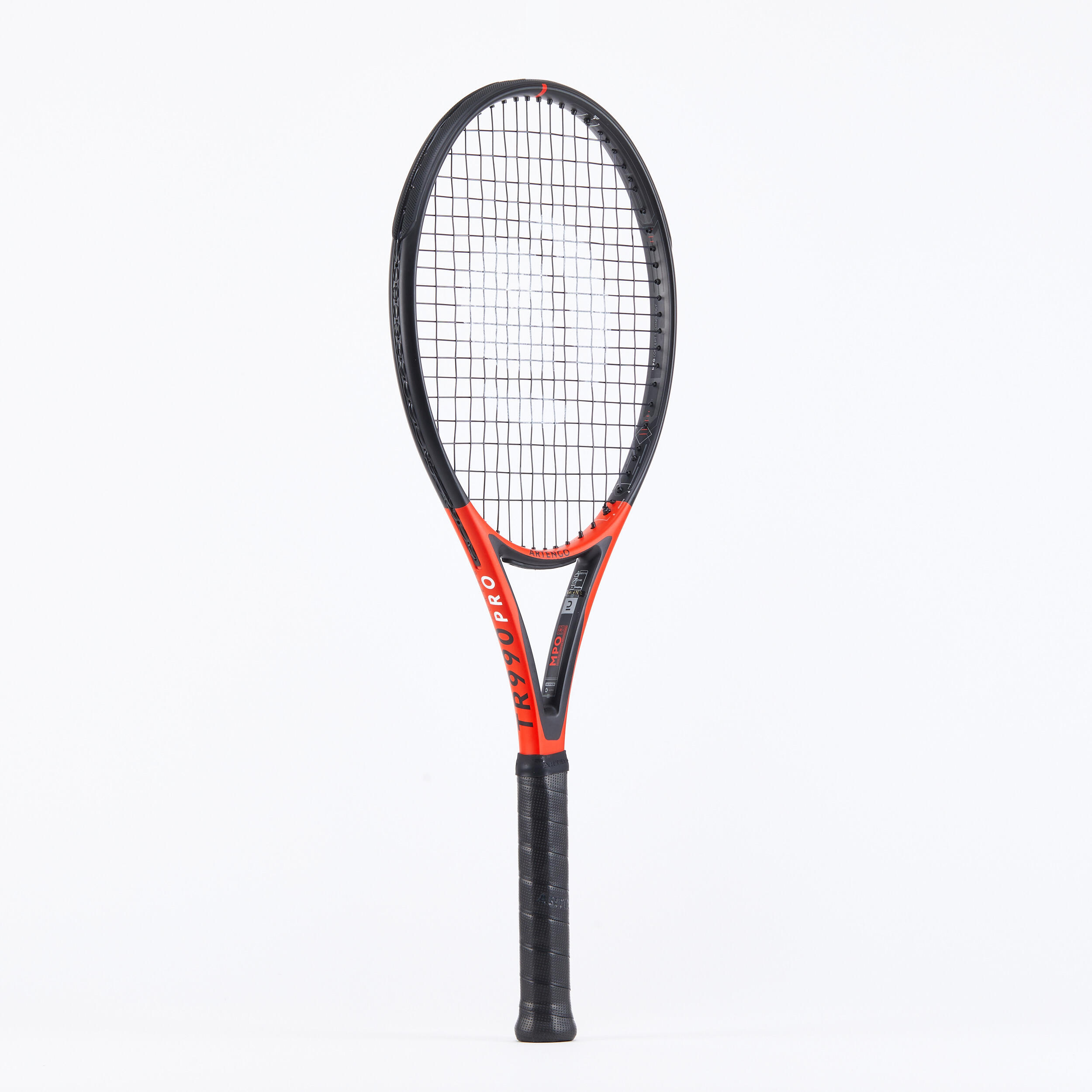 Adult Tennis Racket Power Pro TR990 300g - Red/Black 3/8