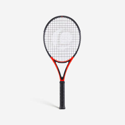 Tennisracket voor volwassenen tr990 power pro rood/zwart 300 g
