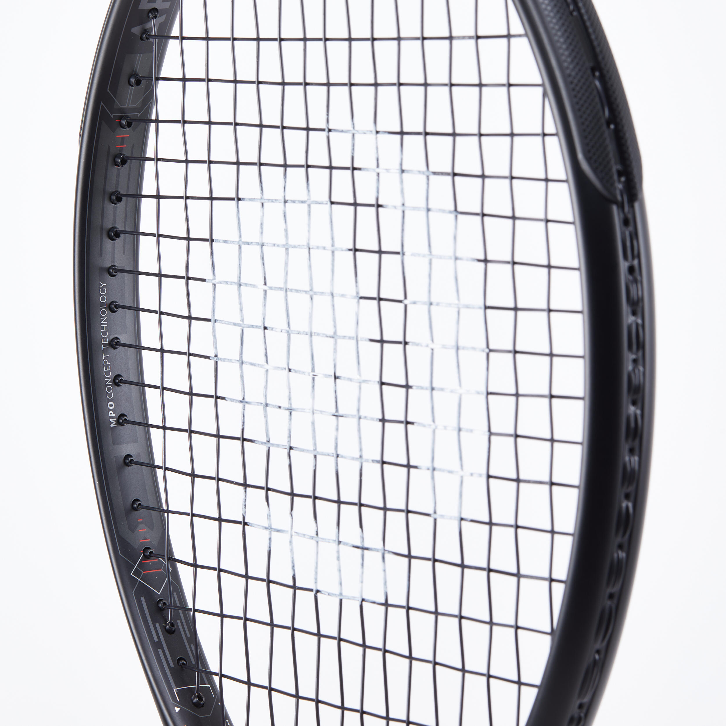 Adult Tennis Racket TR990 Power 285g - Red/Black 5/7