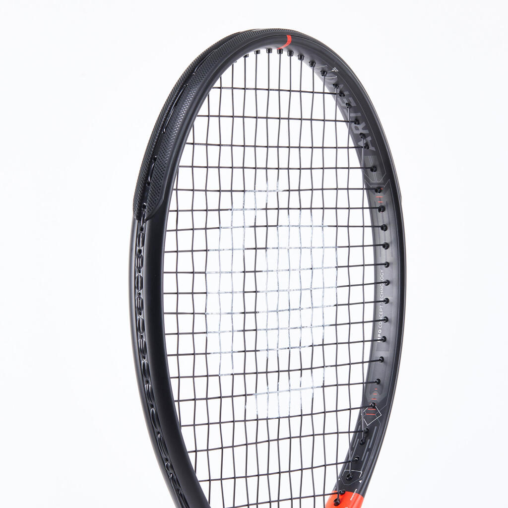 Pieaugušo tenisa rakete “TR990”, 285 g, sarkana, melna