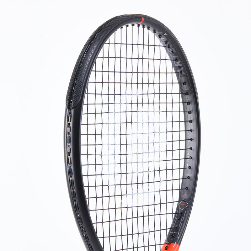 Rachetă Tenis TR990 Power 285g Roșu-Negru Adulți