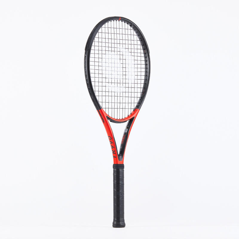 Rachetă Tenis TR990 Power 285g Roșu-Negru Adulți