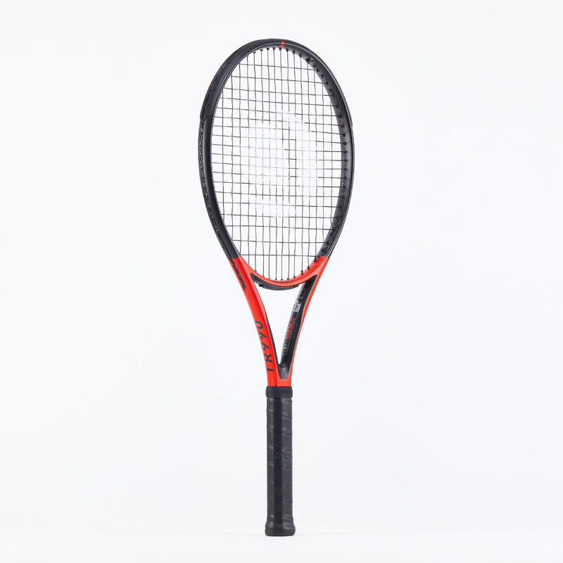 Tennisracket voor volwassenen TR990 Power rood zwart 285 g