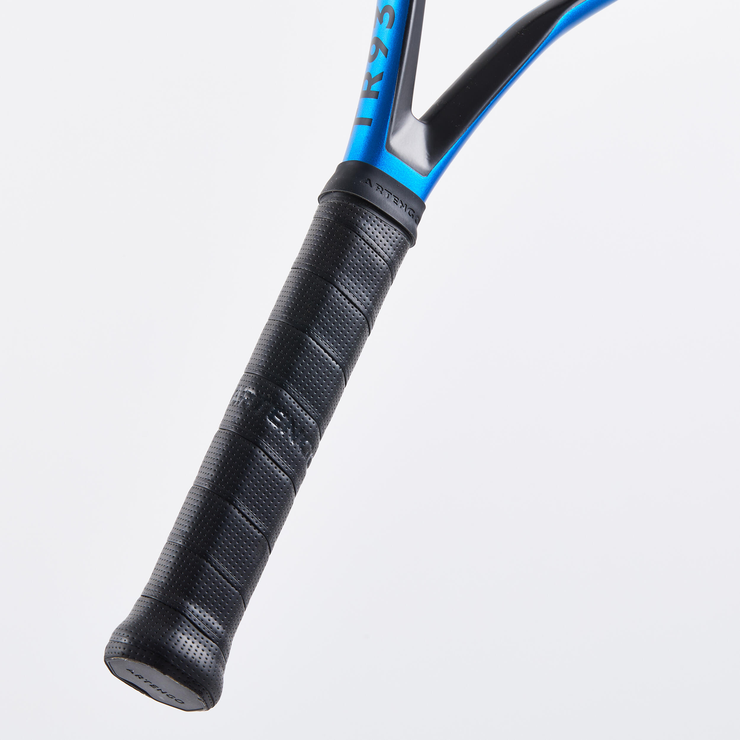 Adult Tennis Racket Spin Pro TR930 300g - Black/Blue 8/9