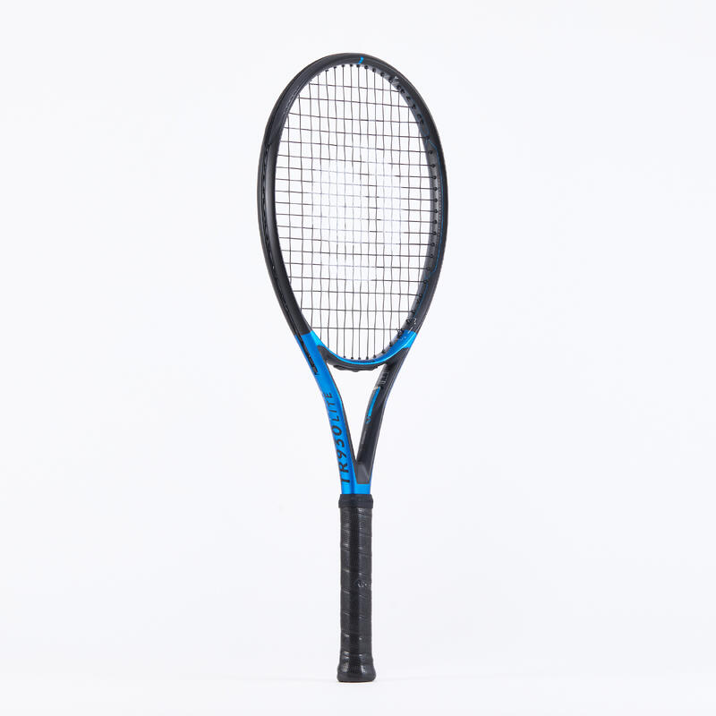 Raquete de ténis TR930 Spin Lite Adulto preto azul 270g