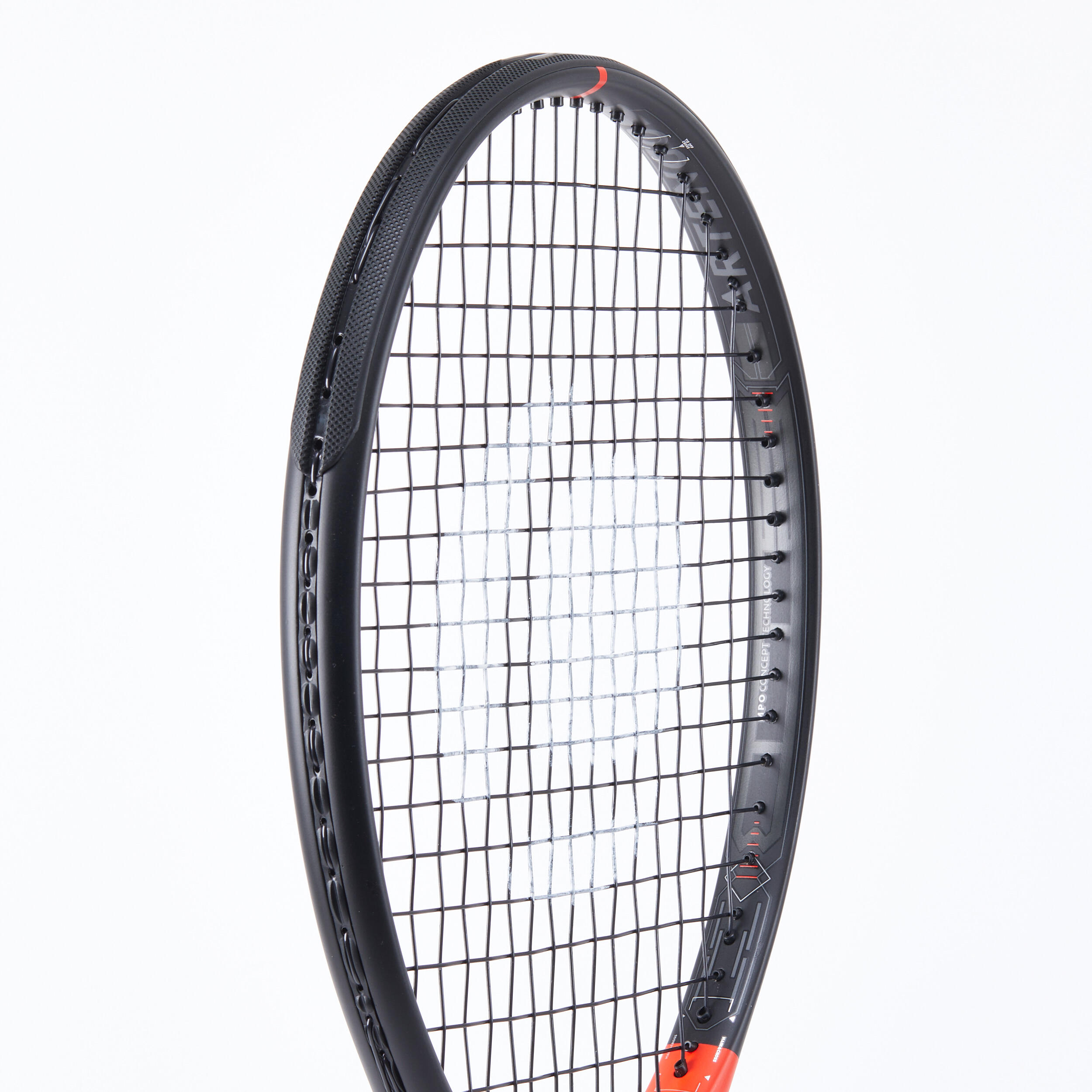 270 g Adult Tennis Racket TR990 Power Lite - Red/Black 5/10
