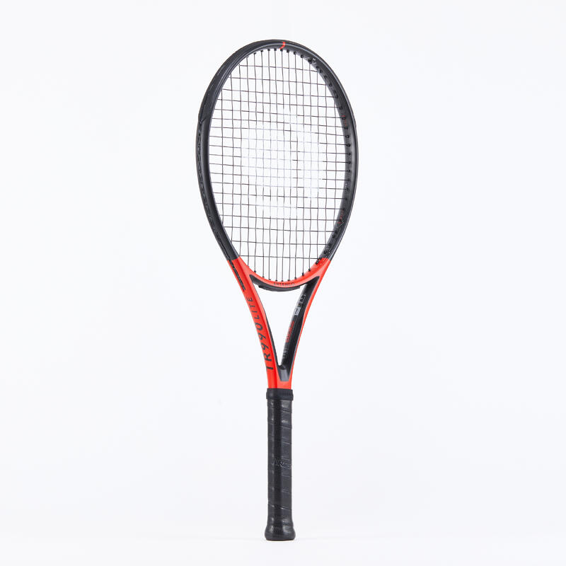 Raquette de tennis adulte - ARTENGO TR990 POWER LITE Rouge Noir 270g