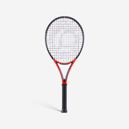 Raquette de tennis adulte - ARTENGO TR990 POWER LITE Rouge Noir 270g