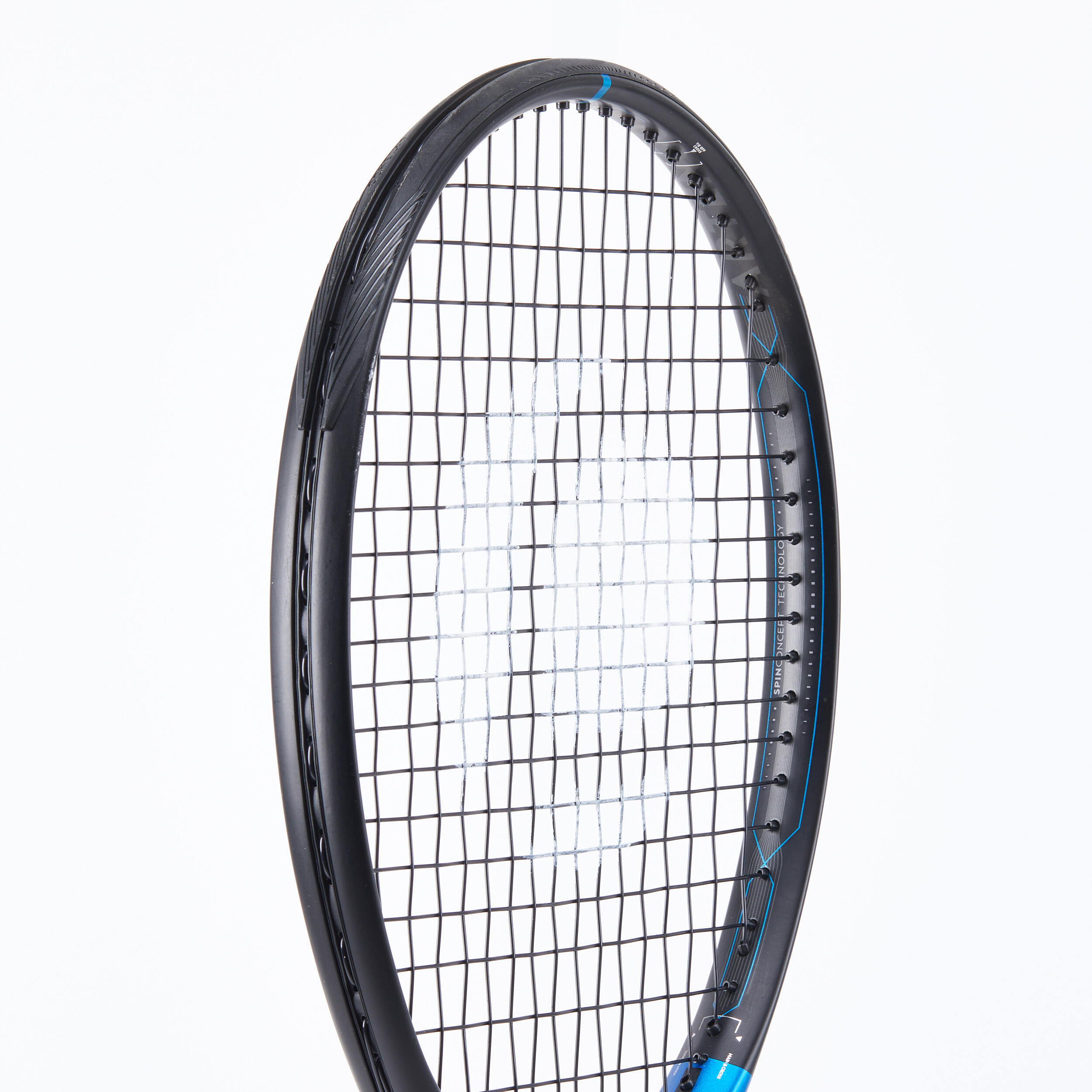 Adult Tennis Racket - Artengo TR930 Spin Black Blue 285g 6/8